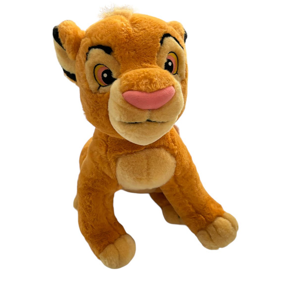 DISNEY STORE EXCLUSIVE SIMBA PLUSH LION KING CUDDLY TOY CHARACTER 15 INCHES - Picture 6 of 12